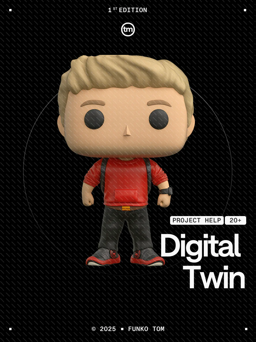 Digital twin trading card
