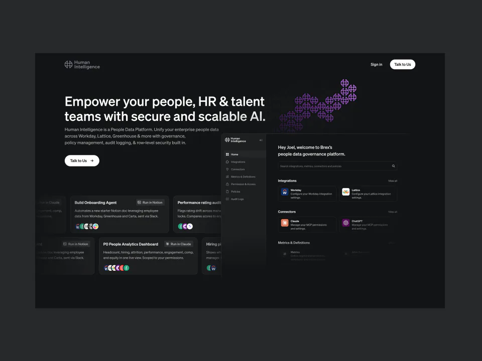 Human Intelligence — project screenshot